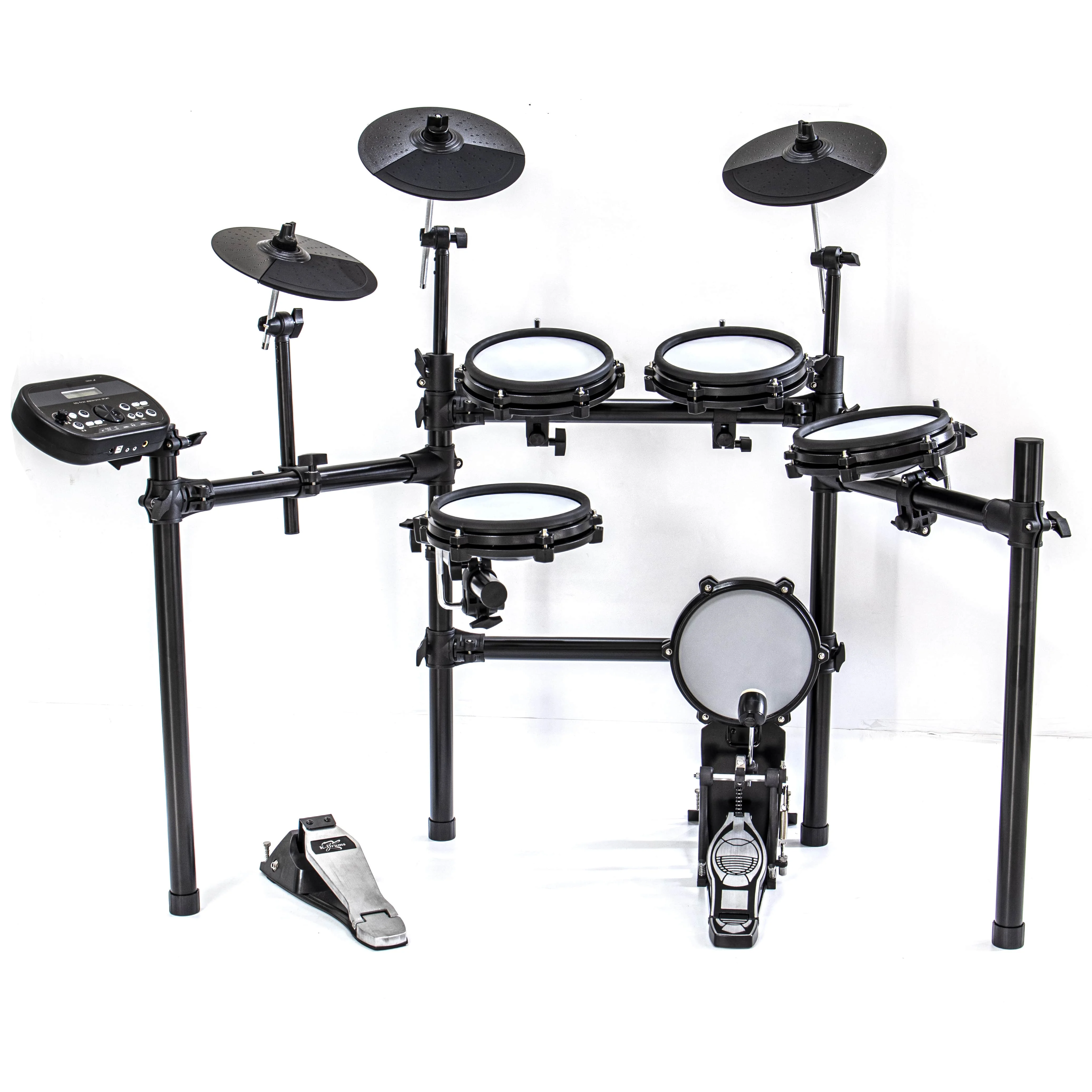 

digital drum kit electric drum set, Black