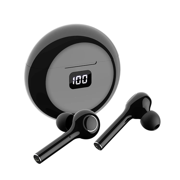 

CP Tech TWS ANC WirelessBT 5.0 Earphone Active Noise Cancelling Hi-Fi Audio Earphones Touch Control Gaming Earbuds, Black color