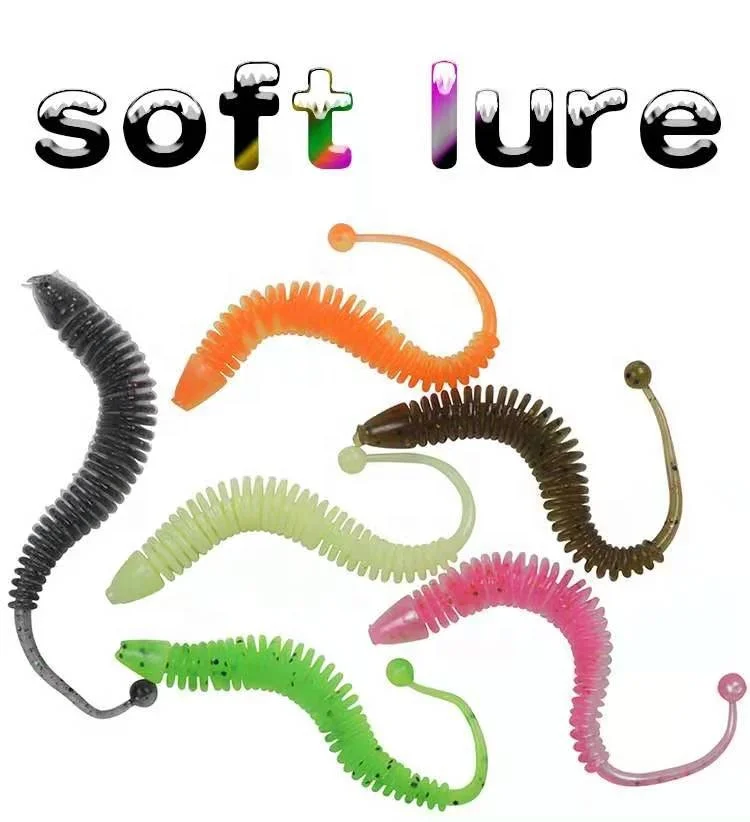 

New Hot Squirrel Tail Soft Baits Great flexibility Insect soft bait Fishing soft Lure, Vavious colors