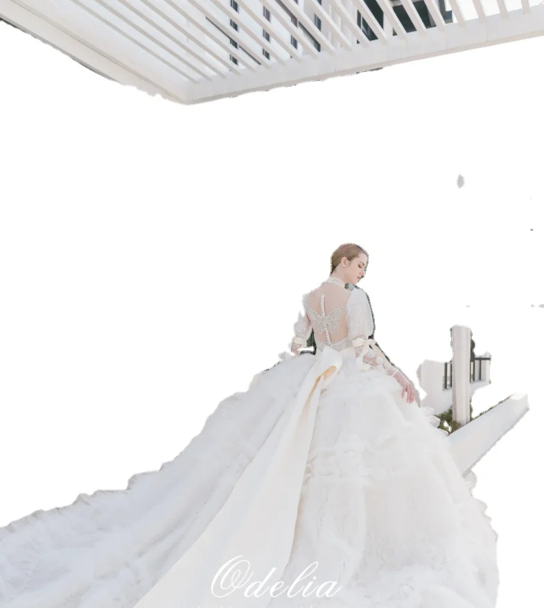 

Special Design for Bridesmaid Dress Lace Grenadine Wedding Dress Hot Sale Fashion Women Sexy Bride OEM Anti Custom White Vintage