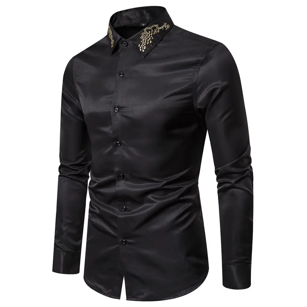 Cheap China Wholesale Clothing Mens Shirts Men Slim Casual Shirts for Men Long Sleeve Dress Shirt