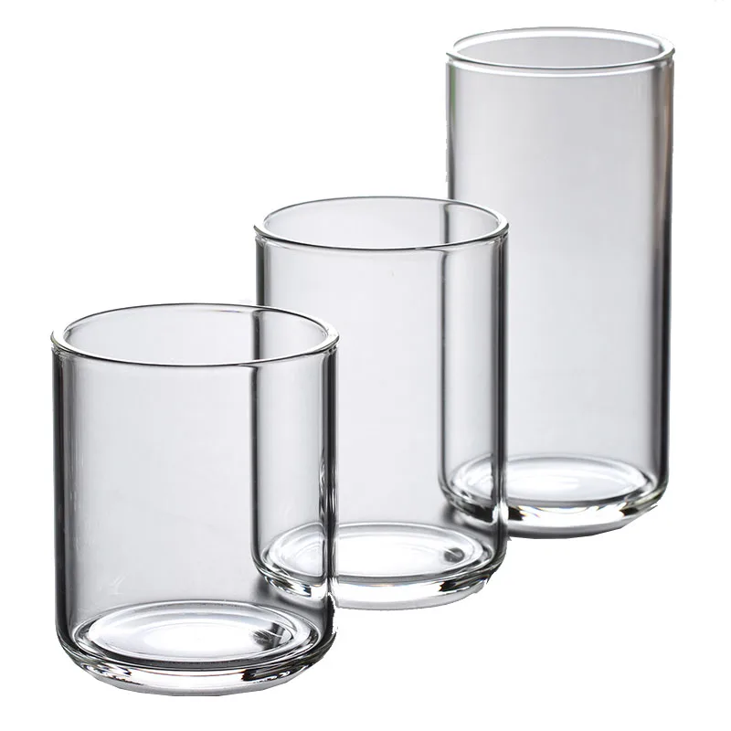 

Clear Tall Glass Cups For Water Juice Beer Drinks Cocktails and Mixed Drinks