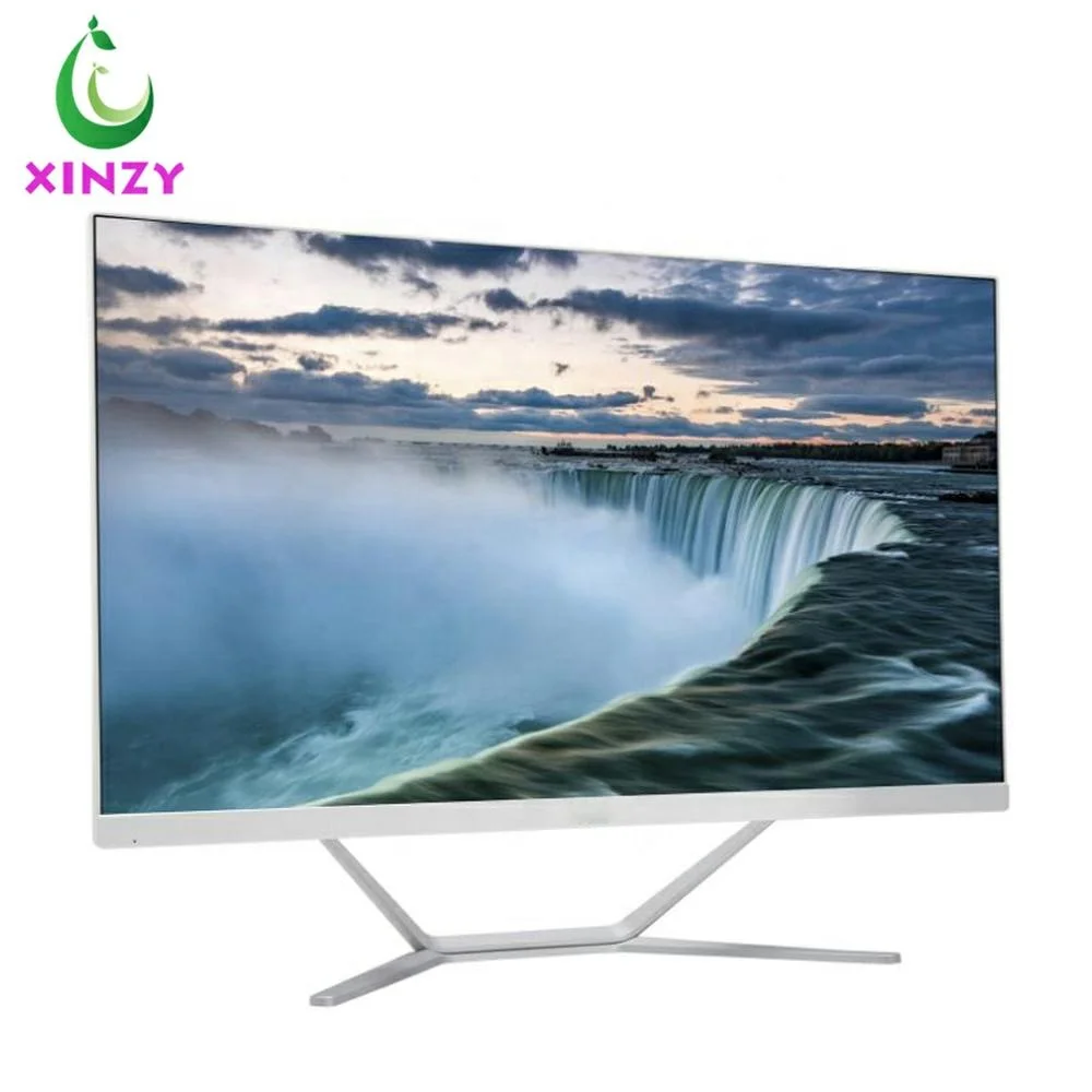 

XINZY 24 inch screen all in one barebone core i3 i5 i9cpu 8GB RAM 480GB SSD aio pc office use desktop computer