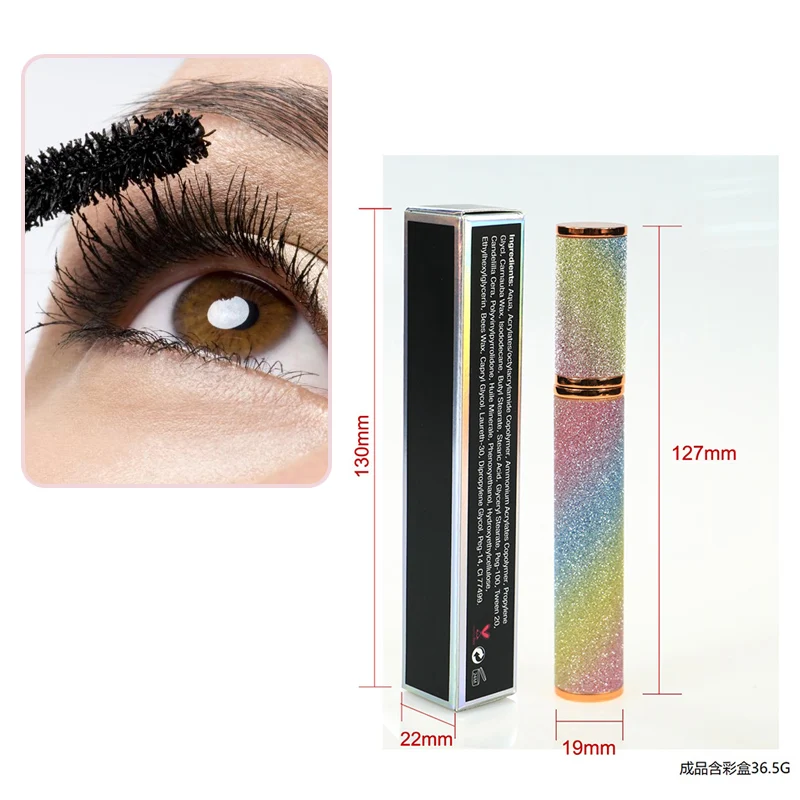 

Mascara Waterproof Eyelash Makeup Cosmetic Curling Lengthening, Balck