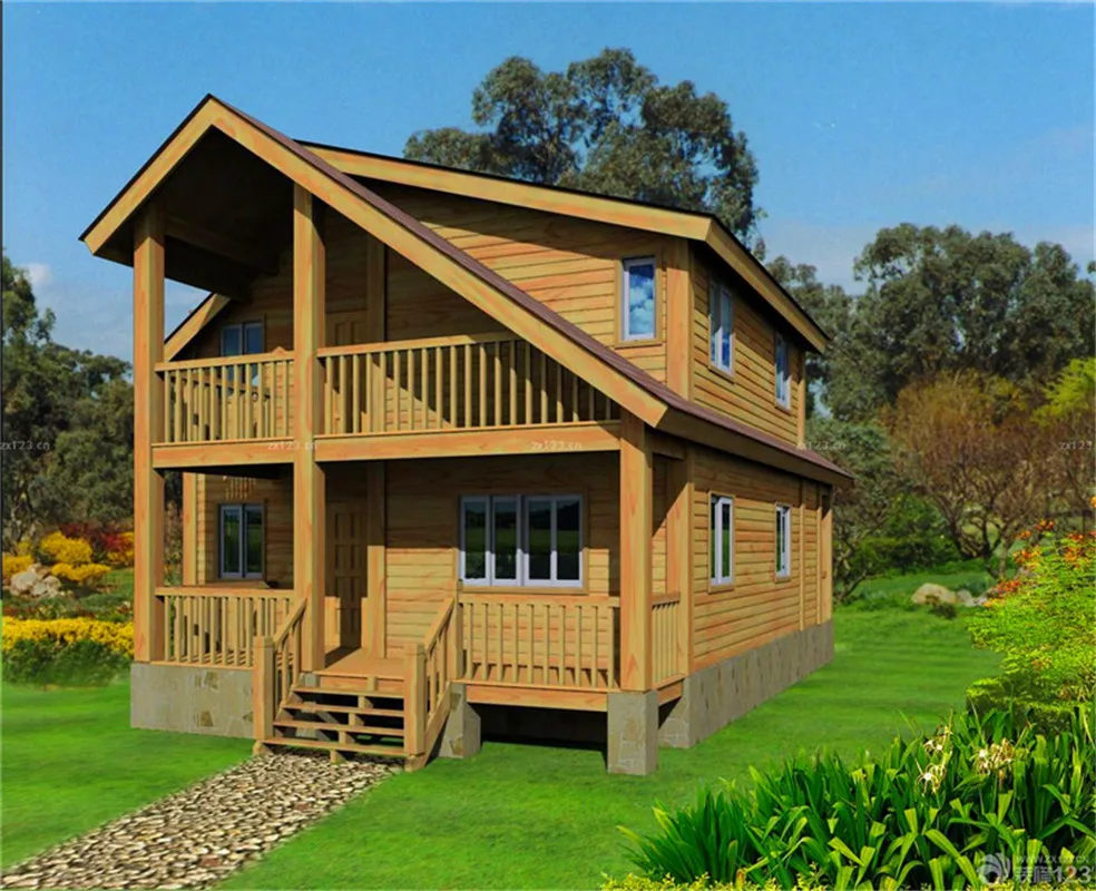 所有行业  建筑与房地产  房地产  活动房屋  产品说明 生活木制房子