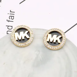 New Arrival Designer Jewelry Brand Earrings Luxury Letter Gold Stud Earrings for Women Jewelry Making