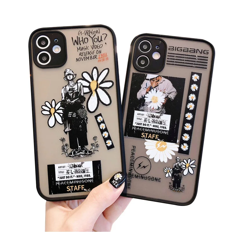 

Cartoon Logo Print Phone Case with Pinhole Skin - Friendly Phone Case Pro11 Scrub