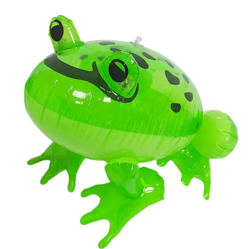 

Manufacturers direct inflatable flash PVC frog elastic frog wholesale