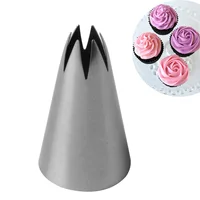 

DIY Cake Decoration Tool Stainless Steel Pastry Nozzle Set Decorating Icing Tip Shape Piping Tip