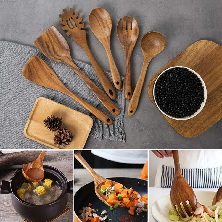 acacia cooking utensils