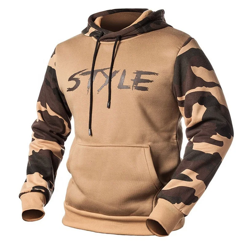 
China factory seller men camo hoodies ready to ship hoodies blank cotton polyester sweat shirt men hoodie sweatshirt 