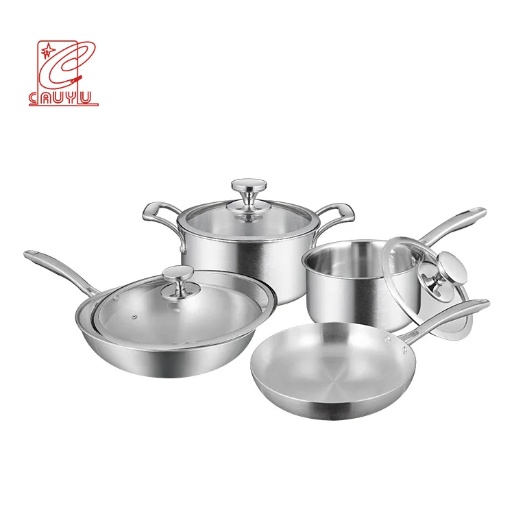 Luxury Sanding Induction Cooking Pot And Pan Inox Cookware Set Buy
