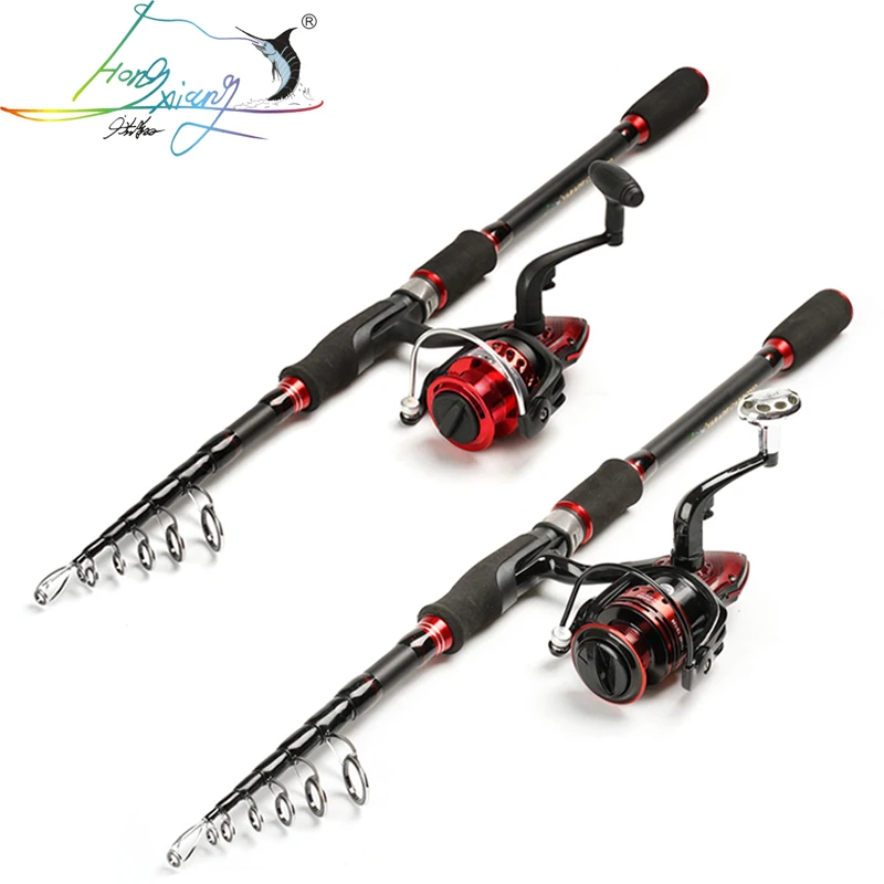 

2019 Sange II M MH Carbon Rod Telescopic Casting Travel Fishing Rod