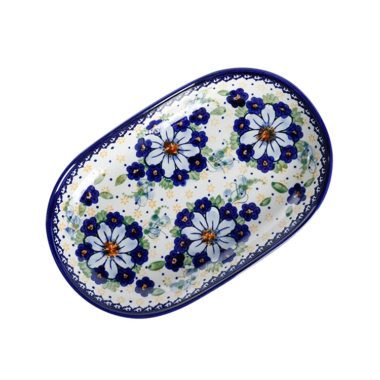 

Factory Direct Slaes Colorful Restaurant Dinnerware Luxury Ceramic Plates For Wholesale