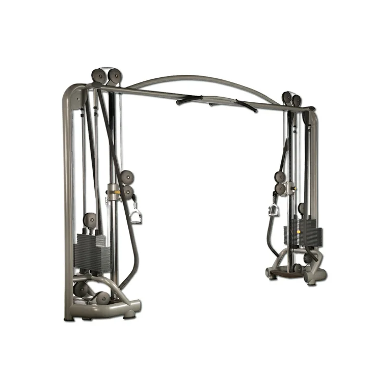 

Body Building Exercise Machine Adjustable Cable Crossover In Gym Equipment, Optional