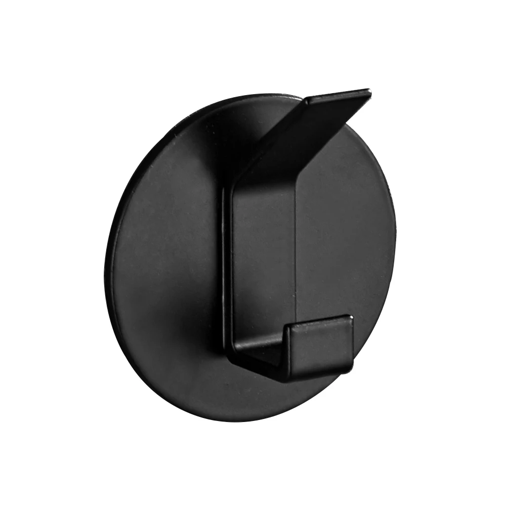 

China professional manufacture cheap price key single coat hooks wall mounted, Black