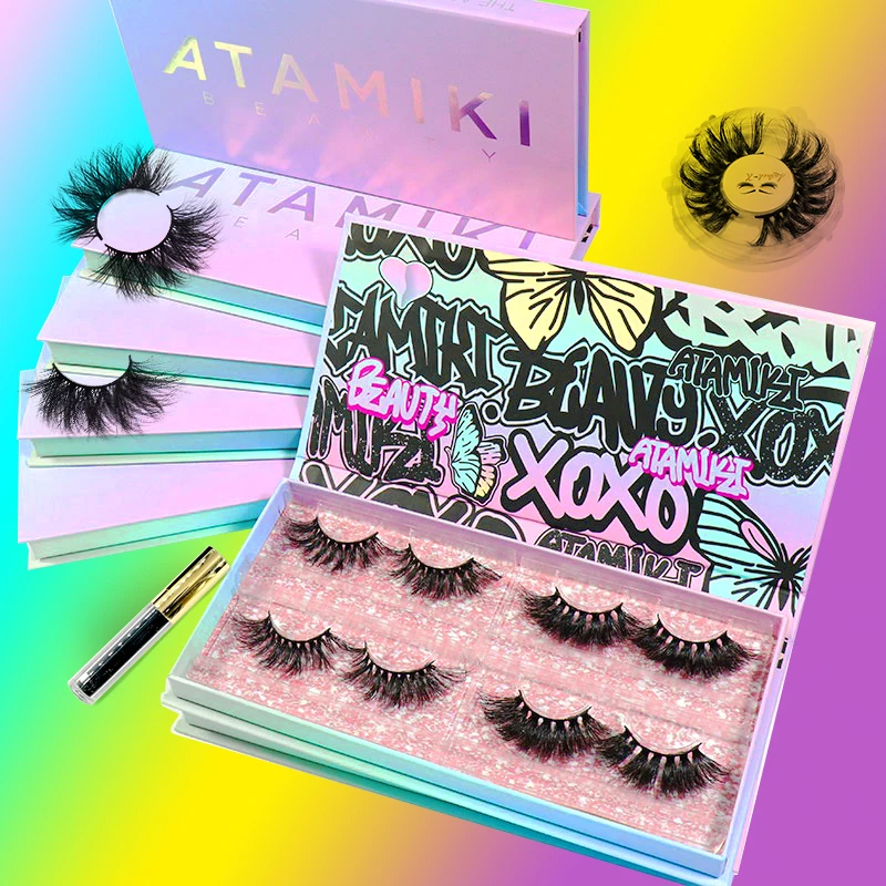 

eyelash vendor customized boxes 3d mink lashes mink lashses custom packaging 18mm 20mm 25mm mink lashes3d wholesale vendor