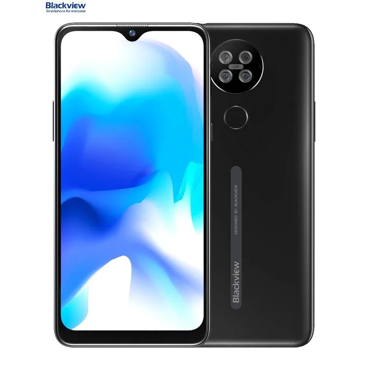 

Ready To Ship BLACKVIEW A80S 4GB 64GB 6.21inch Battery 4200 mAh BT V4.2 IPS Screen Network 4G Android 10.0 Smart Phone, Black