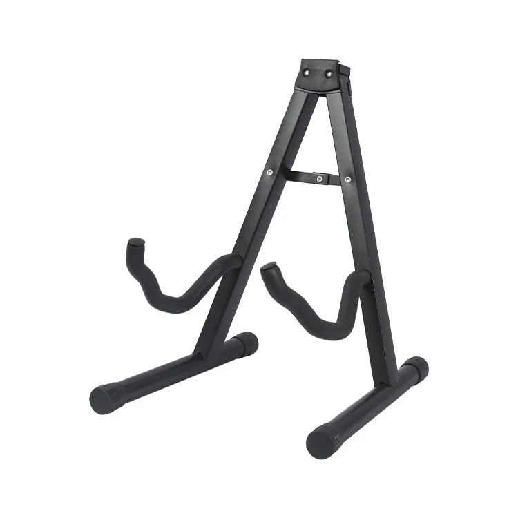 

wholesale guitar parts best guitar stand foldable electric guitar stand, Black