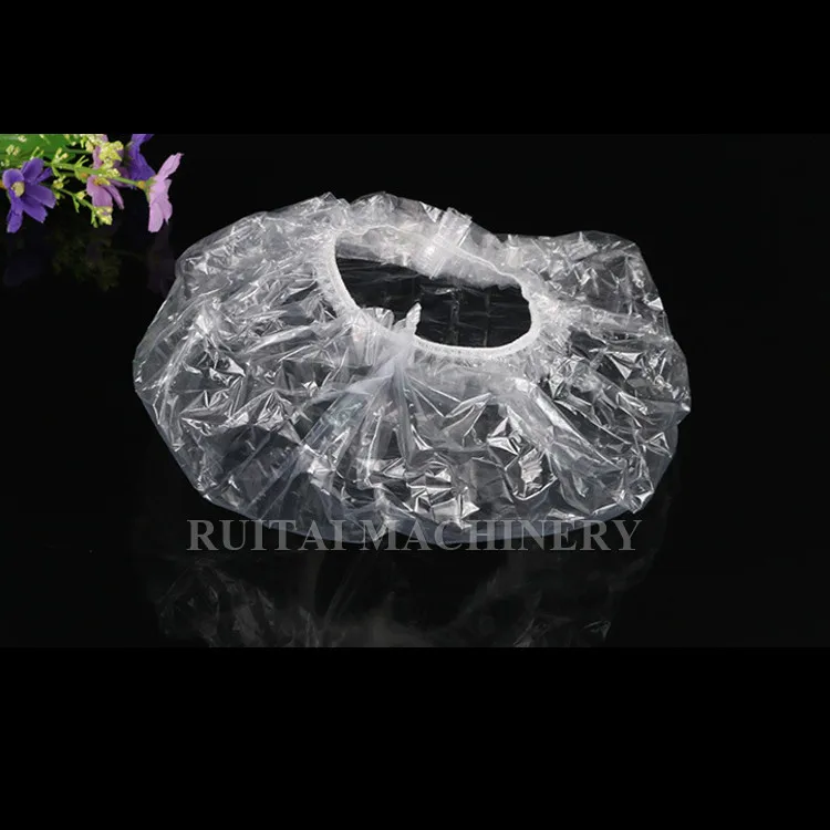 
High Speed Disposable Plastic Hair Bath Shower Bouffant Cap Making Machine 