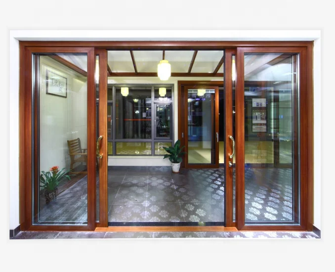 
exterior fiberglass hidden commercial hotel finished surface sliding glass doors for sale 