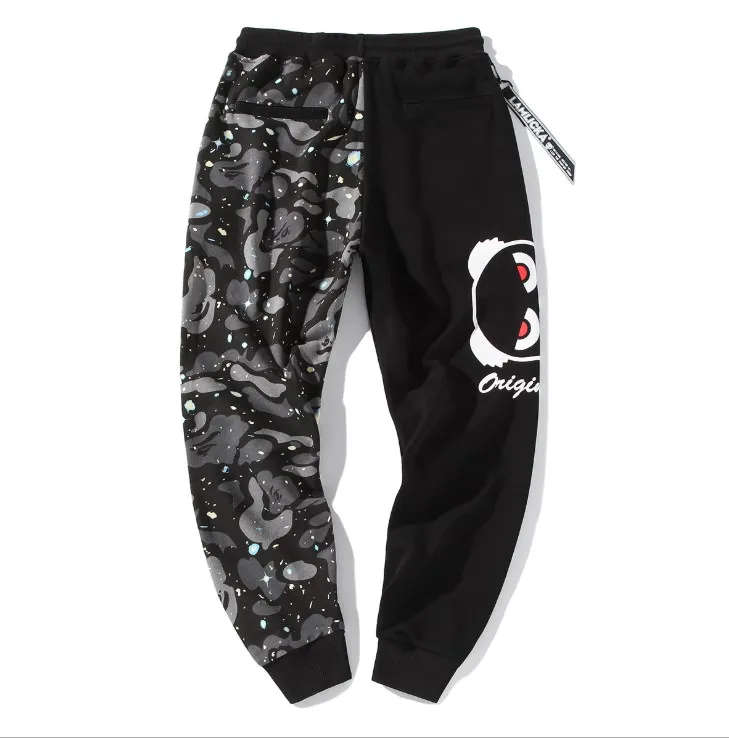 

Popular logo print men's camouflage print trousers casual sport pants pair halon ladies trouser cutting