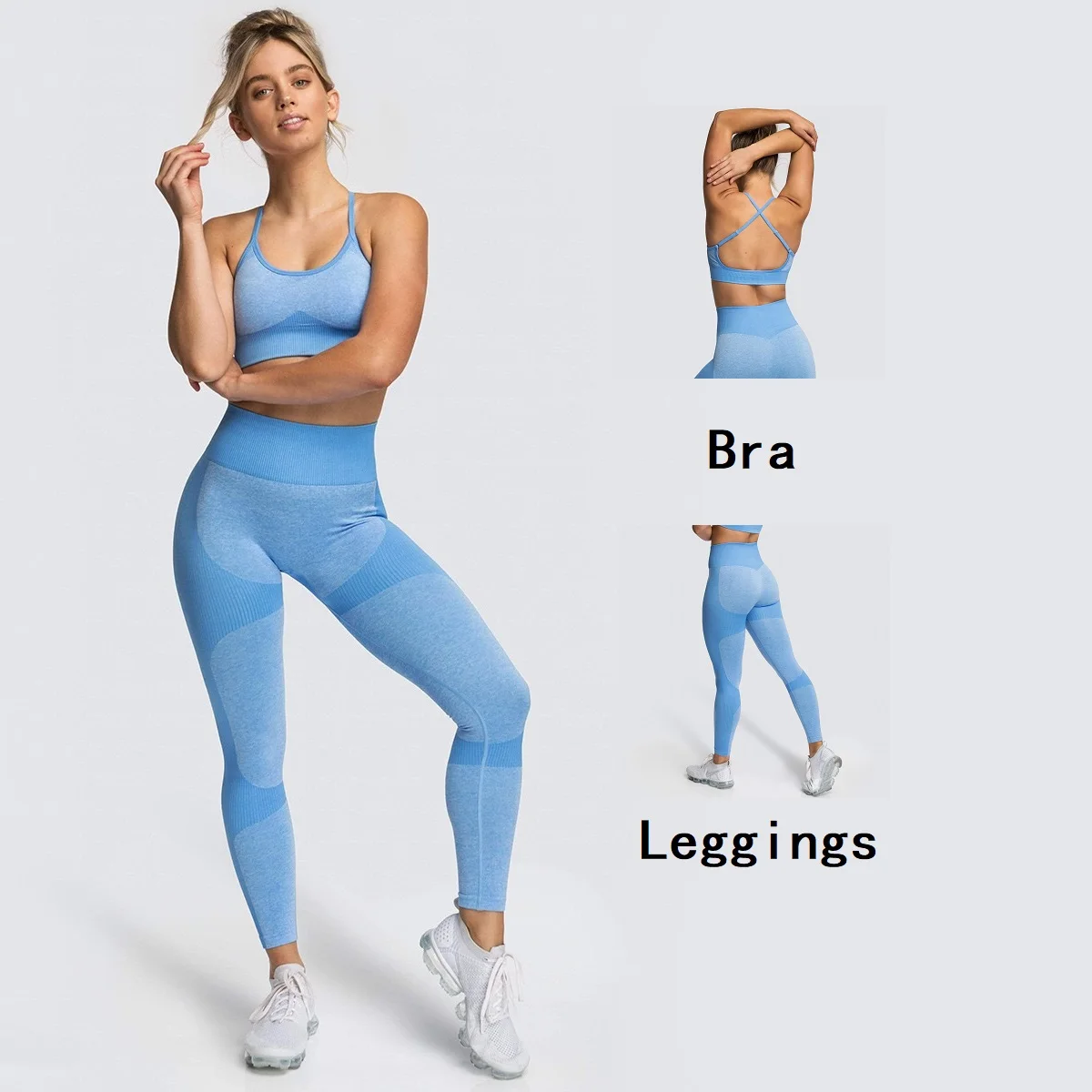 

BBLXF9154 Fashion gym wear women sportswear fitness yoga set