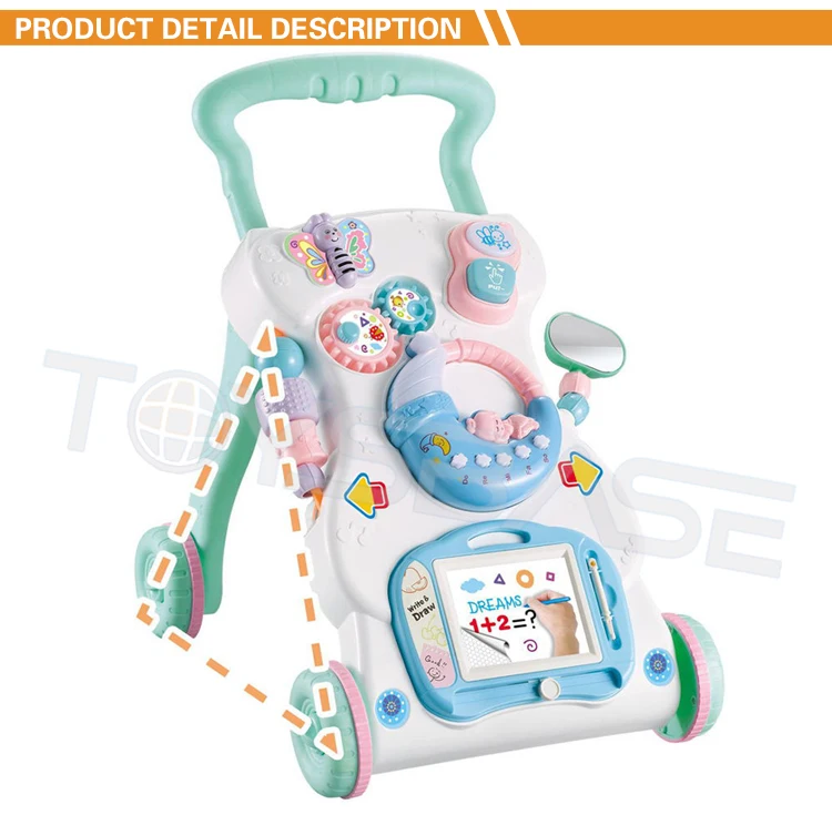 Andador Para Bebe Multifunctional Toys Early Education Learning Activity Baby Trolley Walker Music And Light Babay Toys Buy Babay Toys Walker Baby Baby Walker Toy Product On Alibaba Com