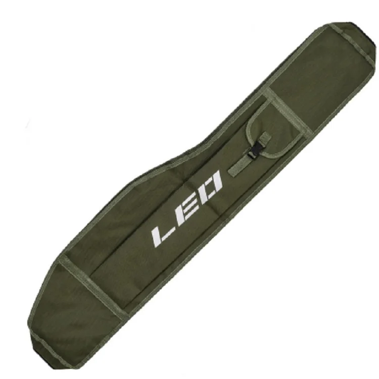 

Single layer big belly fishing bag sea fishing rod bag 120cm Army green fishing rod bag
