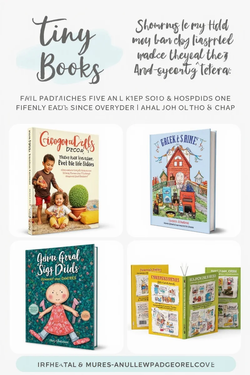 Tiny book as a holiday gift idea