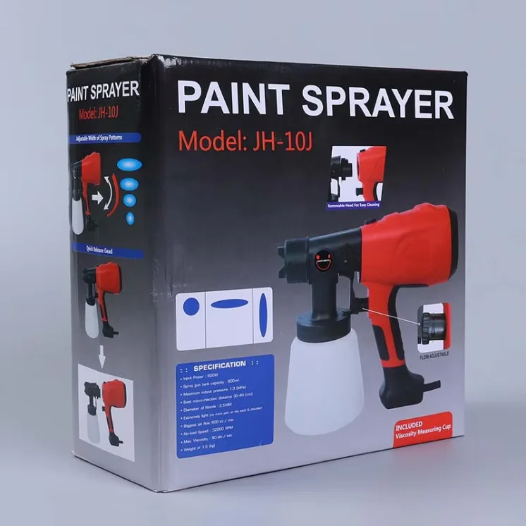 550W DIY Electric Airless Spray Gun Factory-Selling Multifunctional Power Tools Multifunctional Plastic Spray Paint Tool