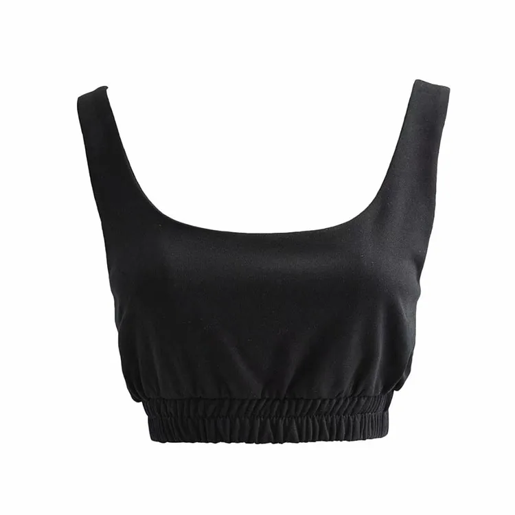 

Bmurhmza2021 summer fashion versatile sexy cotton multicolor comfortable women's Vest bra, Color