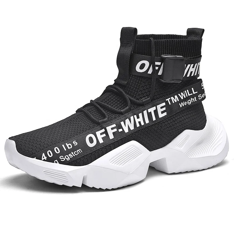 

Fashion design light Breathable EVA sole high-top athletic man best running shoes sneakers