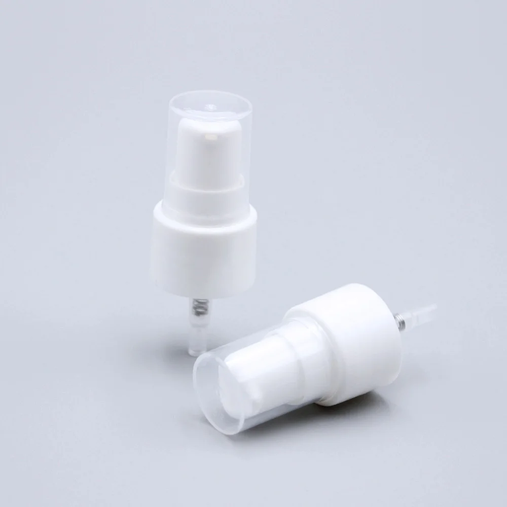 Customized White Plastic Lotion Treatment Pump 18/410