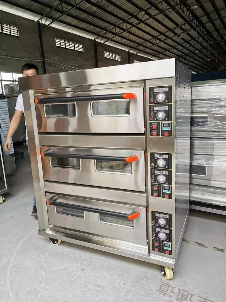 Astar Commercial Electric Bread Baking Oven Complete Bakery 3 Deck 6
