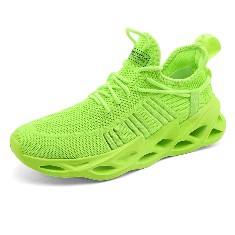 

Sneakers Men Mesh Breathable Running Sport Shoes Unisex Light Soft Thick Sole Hole Couple Shoes Athletic Sneakers Women Shoes