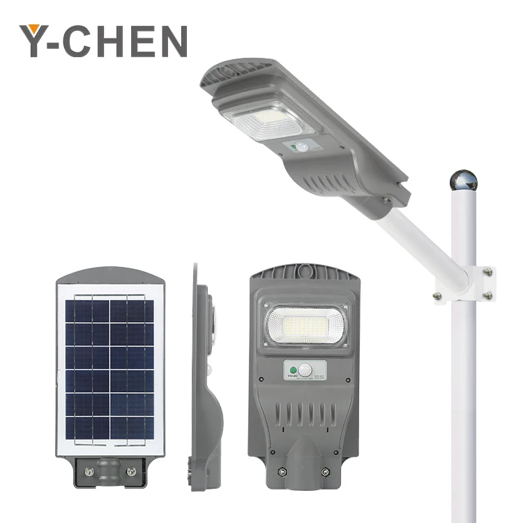 High quality sensor remote ABS housing outdoor ip65 panels sunlight 30 60 90 120 watt solar led street light