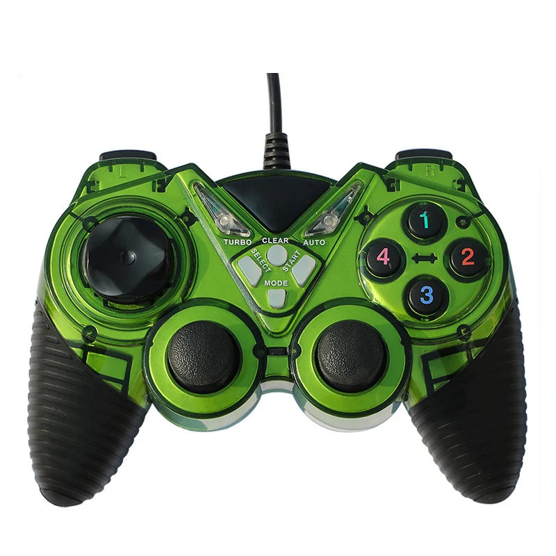 

Punk Usb Wire Joystick Gamepad Game Shock Controller For PC