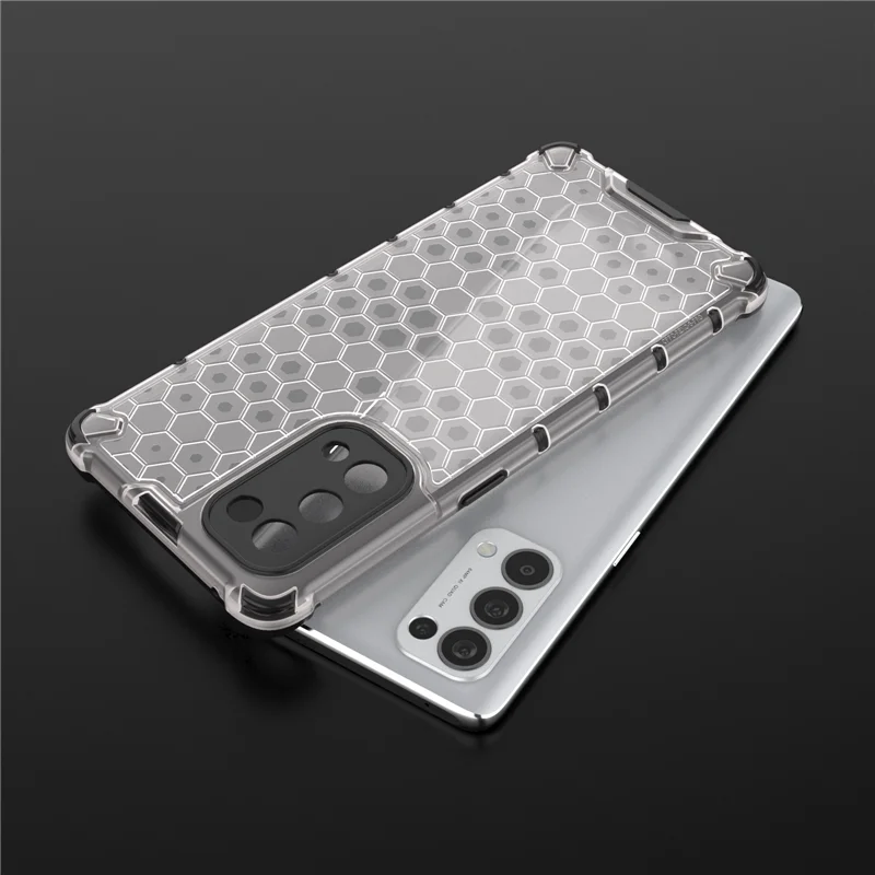 

Honeycomb Armor Defender Shockproof Case For OPPO Reno 5 Pro Realme C5 7 Pro X7 Pro Hybrid Rugged Impact Phone Cover Etui Fundas