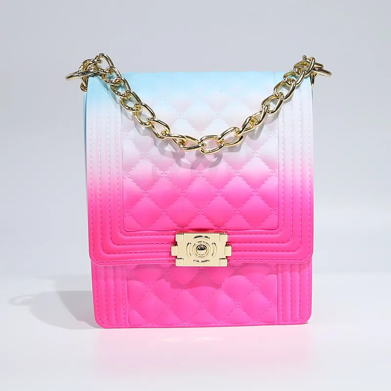 

unique handbags and purses 2020 jelly shoulder colorful women hand bags