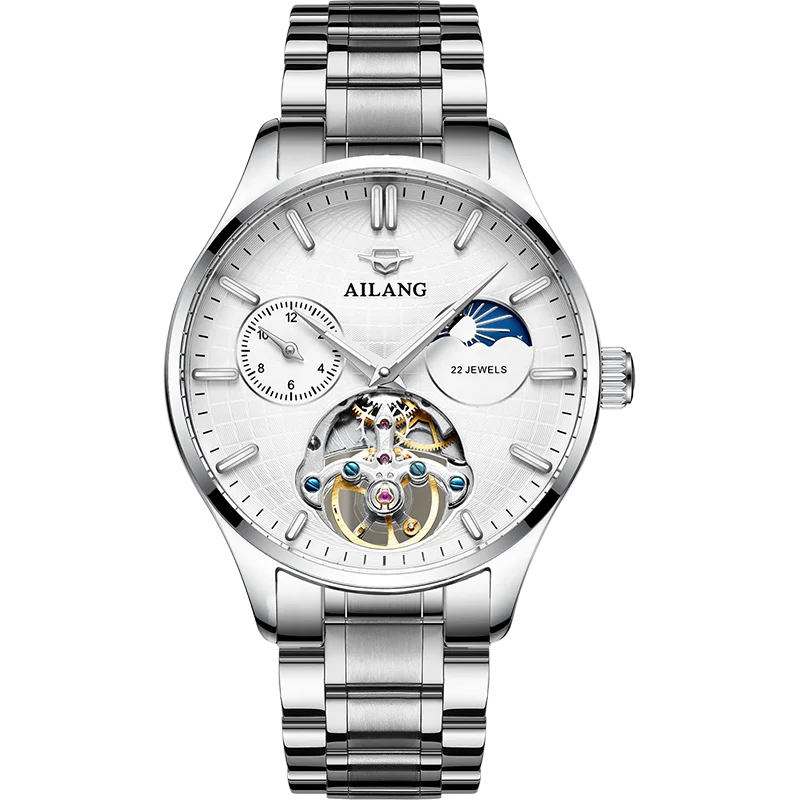 

YD AILANG automatic mechanical watch men's sports stainless steel waterproof watch