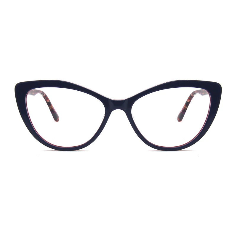 

Women Men Big Size Acetate Metal Frame Eyeglasses