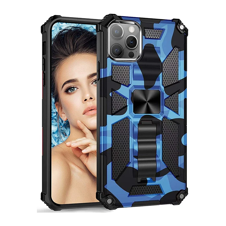

Armor Case for iPhone 12 Pro Max Case, Shockproof Hard PC Soft Silicone Hybrid Cover Phone Case, Colors optional
