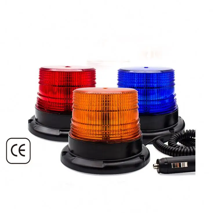 
New LED Road Safety Warming Lamp Flare Flash light Emergency Disc Beacon Traffic Warning Light With Magnetic Base 