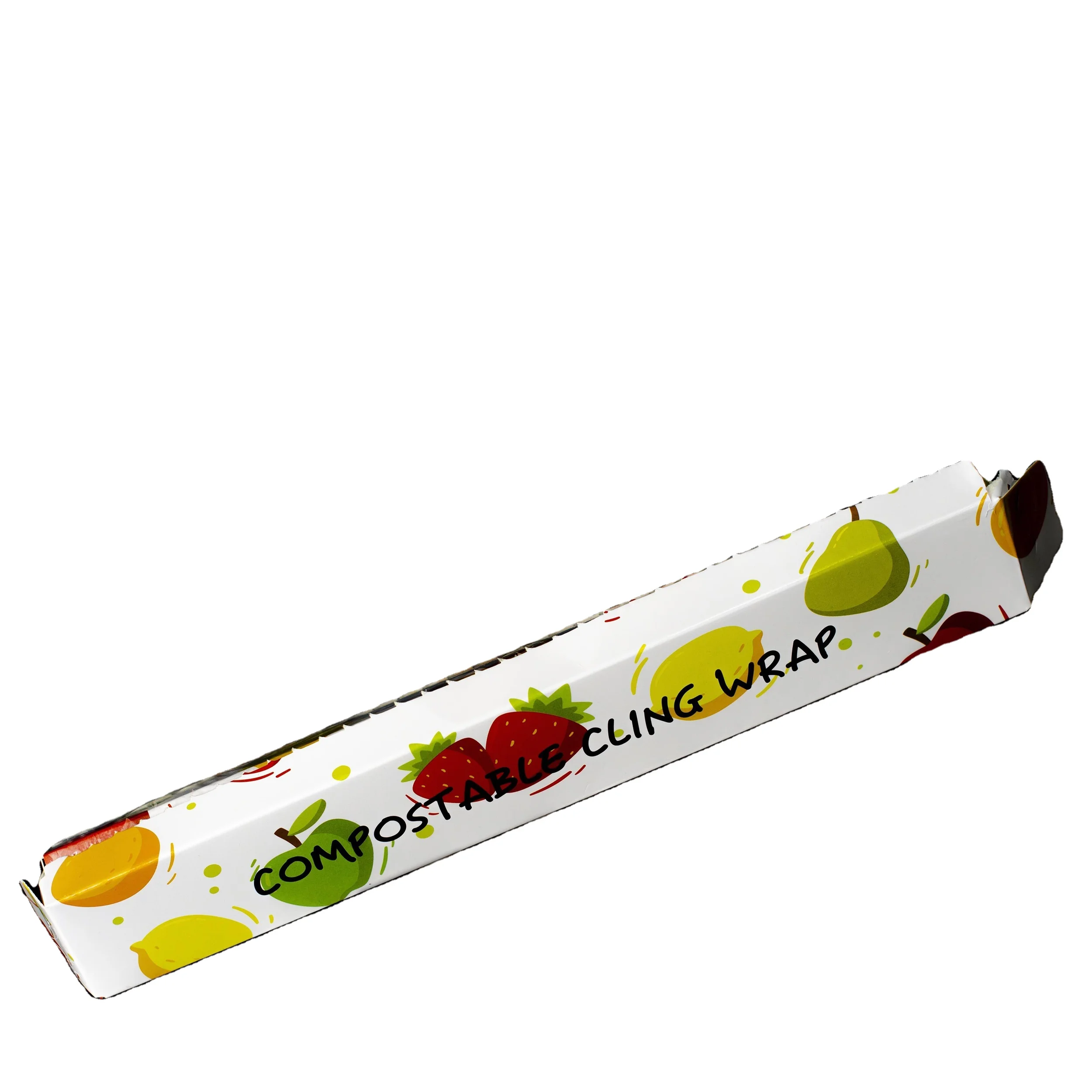 
Eco Friendly PLA PBAT film and biodegradable cellophane for food packaging Plastic Cling Wrap Supplier From China 