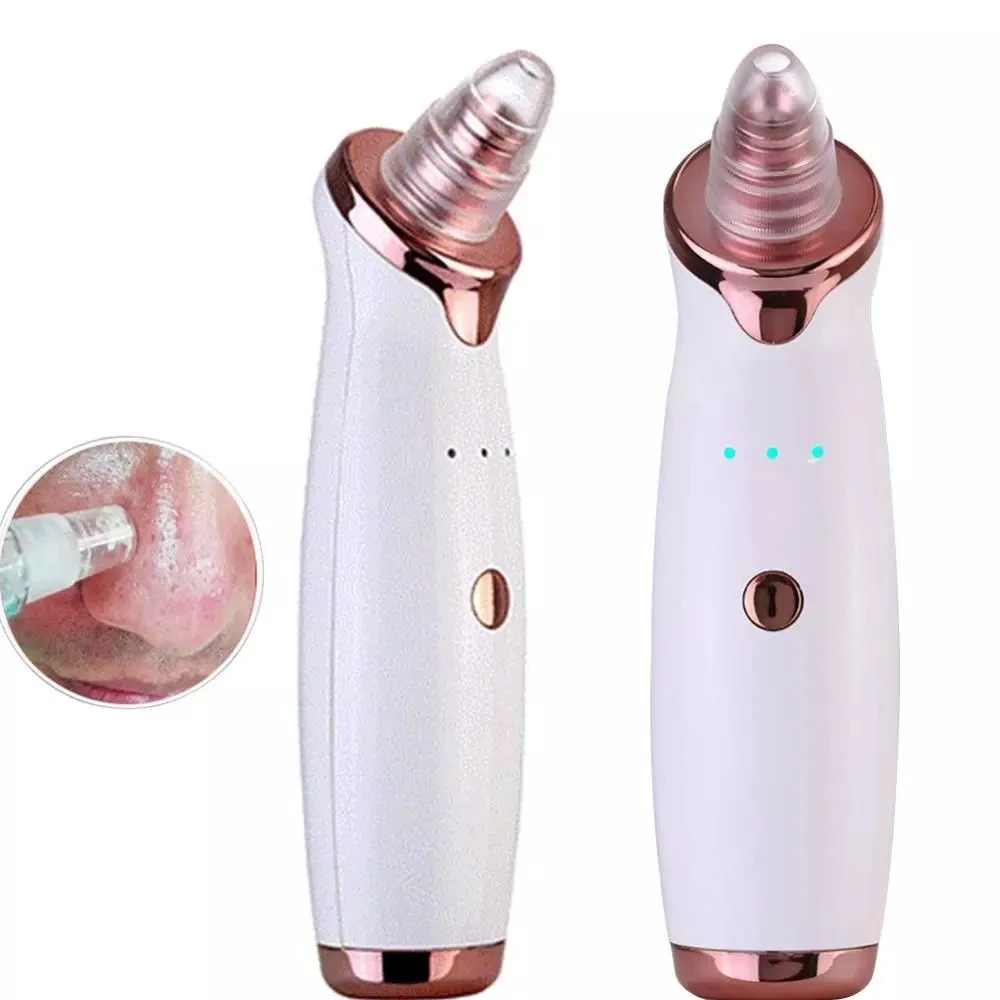 

Blackhead remover tool nose Suction blackhead instrument, Ivory white/rose gold