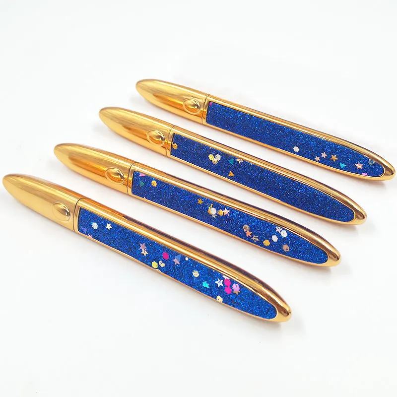 

Private Label Blue Start Waterproof Colored Water Activated Liquid Adhesive Glue Pencil Pen Magnetic Eyeliner, Stock