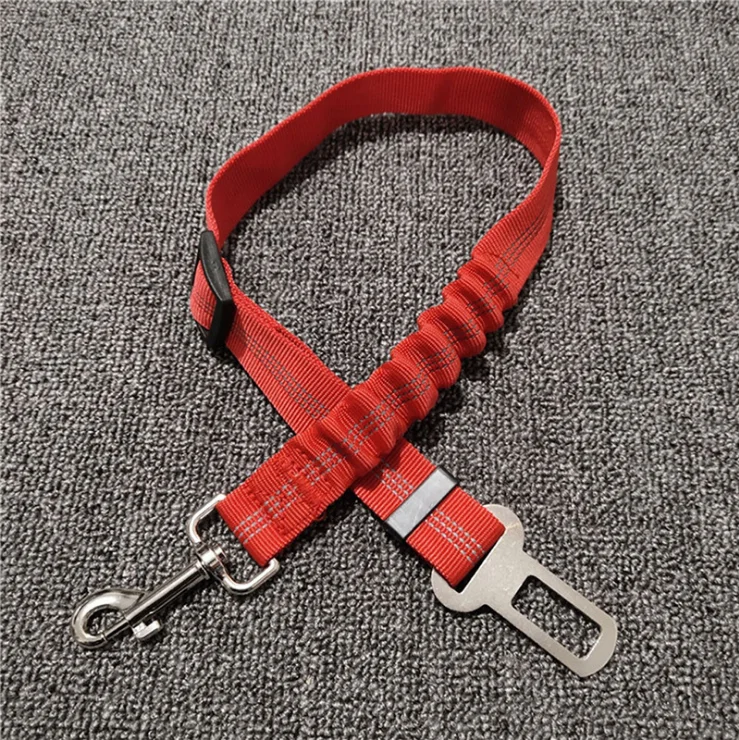

QY seat belt elastic traction rope pet products