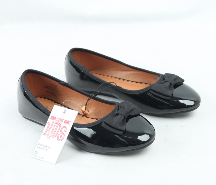 

new stock girls shoe low price flat ballet kids ballerina shoes