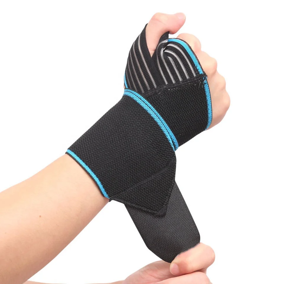 

Boer Gym Wrist Straps Lifting Custom Elastic Wrist Wraps
